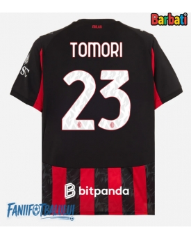 AC Milan Fikayo Tomori #23 Tricou Fotbal Replică 2025-26 Barbati Acasa